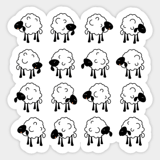 Counting Sheep Sticker